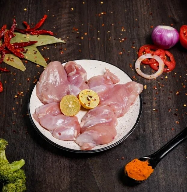 skinless whole chicken (small pieces for curry) – Namaste fresh meat market